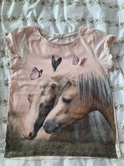 H&M tricko v.134/140 - 1