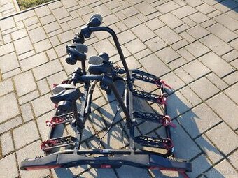 Nosič na ťažné zariadenie pre 4 bicykle