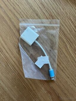 Redukcia apple lighting na lighting + 3,5 mm jack
