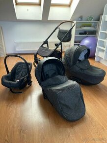 Super kočík Mama Kiddies Lux Creativ 3v1