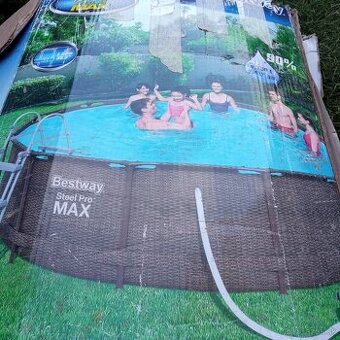 Predám bazén Bestway rattan 3,66m x 1m