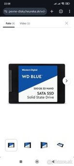 WD Blue SSD 500GB