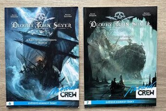 2 KOMIKSY- Dlouhý John Silver 6 a 7 číslo kus/4EUR