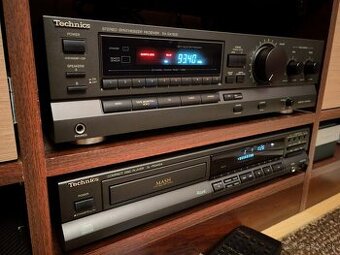 Krásna Technics zostava receiver + CD prehrávač ako nová