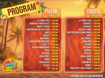 Predám 1 vstupenku na 2 dni na Big Summer Fest 2025-RESERVED