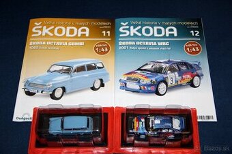 Škoda - Veľká história v malých modeloch DeAgostini 1:43