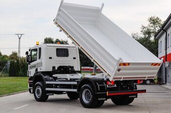 SCANIA P440 4X4 TROJSTRANNÝ SKLÁPAČ / VYKLÁPAČ 53.000KM EU5