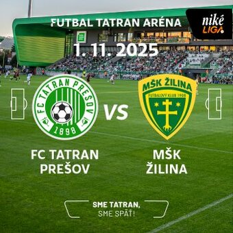 Tatran Prešov - MŠK Žilina