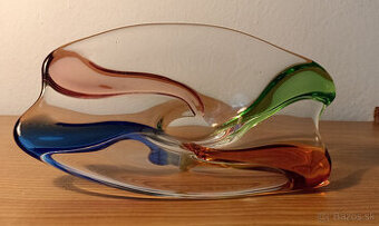 Sklenená miska, žardiniéra Rhapsody Zemek Mstišov