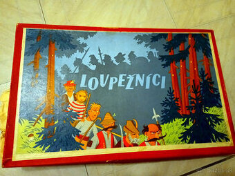 Retro stolová hra Loupežníci