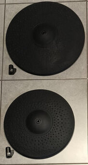 činely crash, ride, hi-hat pre elektrické bicie - 1