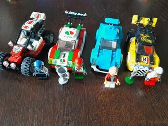 4x LEGO City autíčka : 60113, 60145, 60285, 60053 - 1