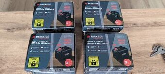 Batérie Parkside 12ah 20V, smart nepoužité