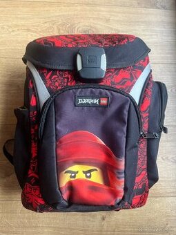 🎒 Chlapčenská školská taška Lego NINJAGO – červená, veľmi d
