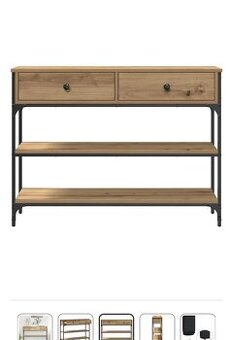 Stolik dub Artisan 100x25x75