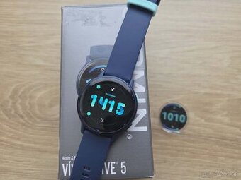Garmin Vivoactive 5 Navy, top stav, ako nove, zaruka