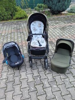 Trojkombinácia kočiara