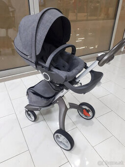 Športový kočík Stokke explory V4 Sivý + výbava