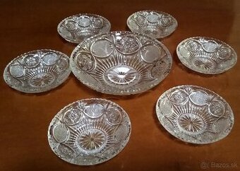 Krištáľove Misky DEZERTNÉ TANIERIKY