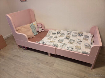 Rastúca postel IKEA Busunge + matrac