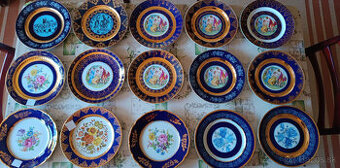 Retro ozdobné taniere