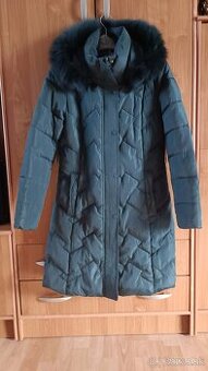 Dlhšia dámska petrolejová vetrovka S