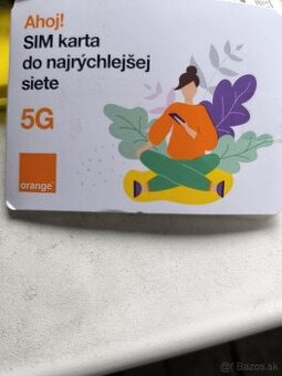 Orange sim karta
