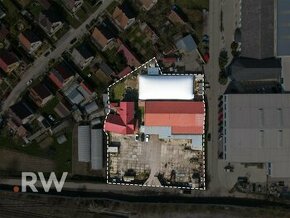 NOVINKA - rodinný dom+výrobná hala-výmera až 5013 m2 - DCA