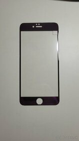 Fialové chranné sklo iPhone 6S+ / 6+