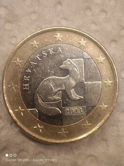 1€ minca HRVATSKA 2023.