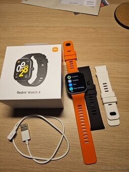 predám Xiaomi Redmi Watch 4 + remienky