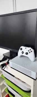 XBOX One S 500GB + Monitor + Ovládač +HDMI