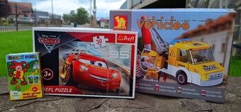 HRY PRE CHLAPCA – KARTY, PUZZLE, STAVEBNICA