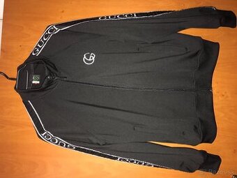 GUCCI black pánska mikinka L