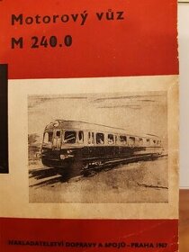 železničné knihy:mot.vozeň M240.0 , M286.1 , loko T466.2,
