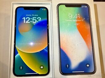 Apple iphone X, 64gb, White.