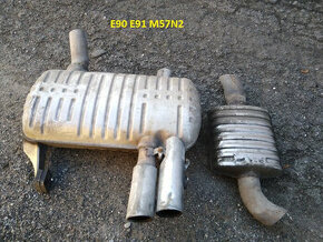 BMW E90 E91 E60 E61 E87 E65 výfuk, diesel