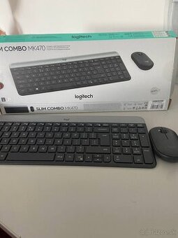 Súprava Logitech Slim Combo MK470