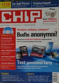 IT časopisy PCWORLD,CHIP,COMPUTER