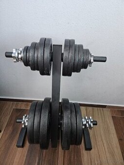 Predám nakládací činkový set Hop Sport
