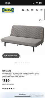 Rozťahovacia pohovka Ikea NYHAMN