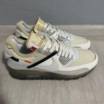 Nike Air Max 90 Off-White Biele Tenisky Na Predaj