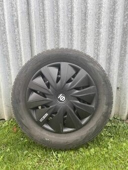 Zimné gumy na diskoch 195/65 R15 Octavia ll
