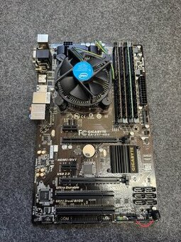 Základná doska GIGABYTE Z97 + Intel I7 4790 + 16GB RAM