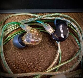SHURE SE535/215 s balenim a prislusenstvom SE846