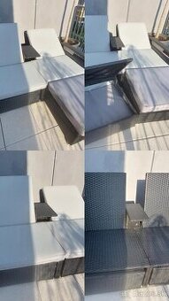 Ratanové sedenie pre 2/4 osoby