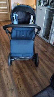 Kombinovaný kočík 2v1 Noordi Aqua - Ocean blue