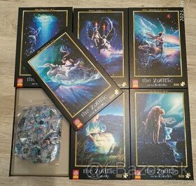 Puzzle znamenia zverokruhu 500ks - 1