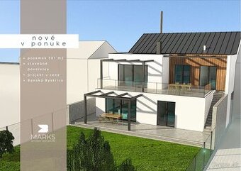 MARKS™ | pozemok s projektom a st. povolením Banská Bystrica