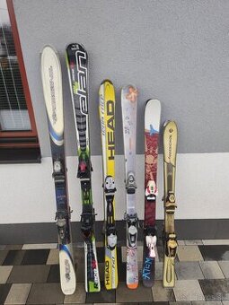 Predám lyže a lyžiarky rôznych dĺžok